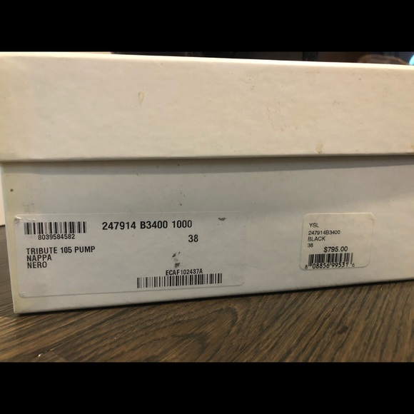 Authentic YSL Paris Tribute 105 Pumps - Picture 5 of 6